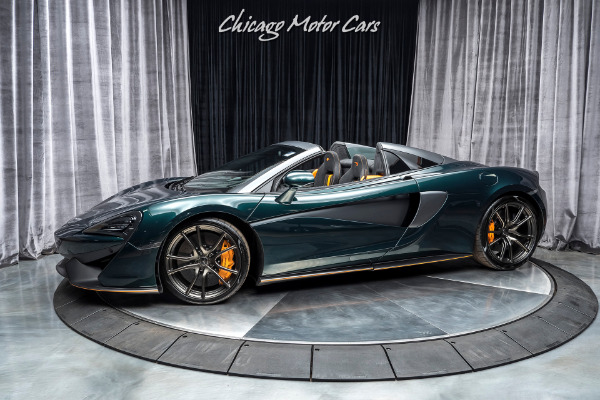 Used 2018 McLaren 570S Spider Convertible MSRP $251k+ Upgrades! Carbon Fiber! for sale Sold at Chicago Motor Cars in West Chicago IL 60185 2