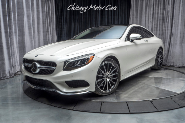 Used 2015 Mercedes-Benz S-Class S550 4-MATIC Coupe Original MSRP $138,370+ SPORT & PREMIUM PACKAGE! for sale Sold at Chicago Motor Cars in West Chicago IL 60185 2