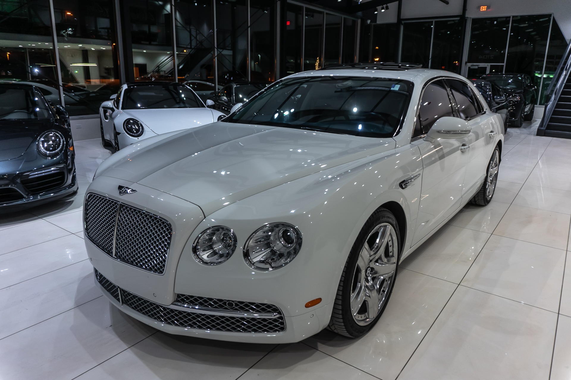 Used-2014-Bentley-Flying-Spur-W12-Sedan-LOADED-Glacier-White