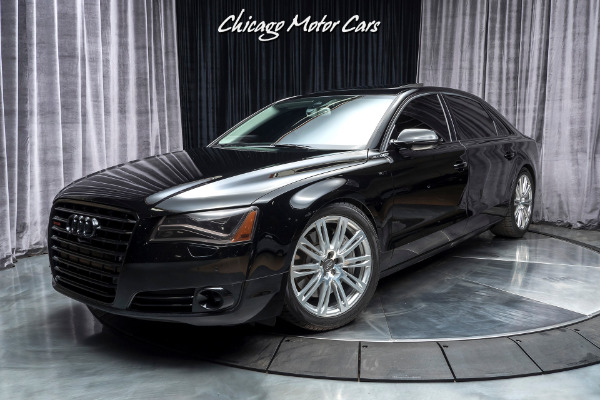 Used 2014 Audi A8 L 4.0T Quattro Sedan Original MSRP $99k+ PREMIUM PACKAGE! for sale Sold at Chicago Motor Cars in West Chicago IL 60185 2