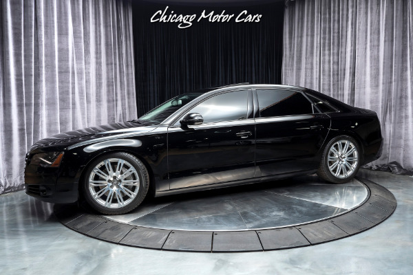Used 2014 Audi A8 L 4.0T Quattro Sedan Original MSRP $99k+ PREMIUM PACKAGE! for sale Sold at Chicago Motor Cars in West Chicago IL 60185 1