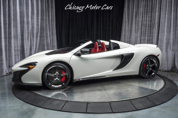 Used 2015 McLaren 650S Spider Convertible for sale Sold at Chicago Motor Cars in West Chicago IL 60185 2