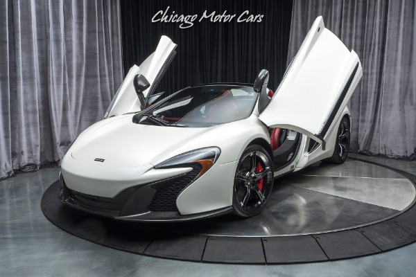 Used 2015 McLaren 650S Spider Convertible for sale Sold at Chicago Motor Cars in West Chicago IL 60185 3