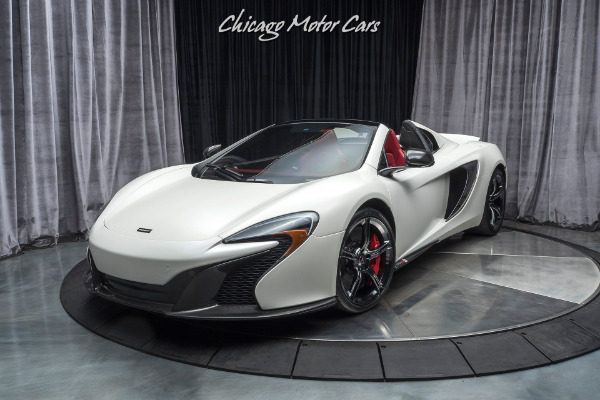 Used 2015 McLaren 650S Spider Convertible for sale Sold at Chicago Motor Cars in West Chicago IL 60185 4