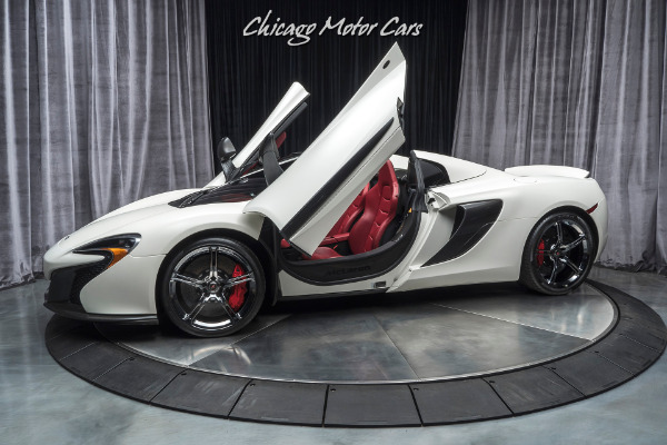 Used 2015 McLaren 650S Spider Convertible for sale Sold at Chicago Motor Cars in West Chicago IL 60185 1