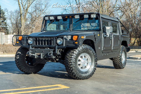 Used 2002 HUMMER H1 Open-Top 4WD Diesel Winch Only 25k Original Miles! for sale Sold at Chicago Motor Cars in West Chicago IL 60185 2