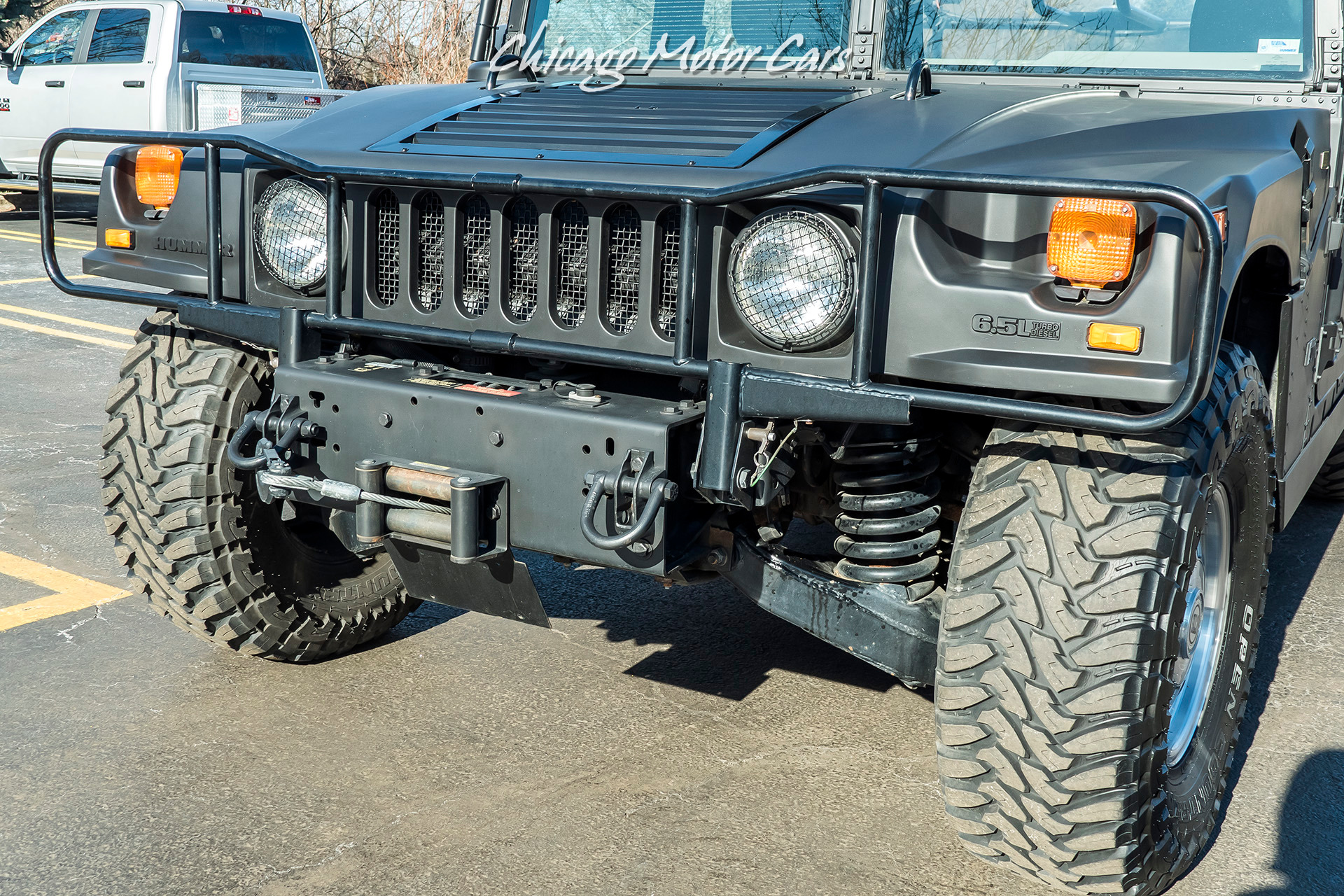 Used-2002-HUMMER-H1-Open-Top-4WD-Diesel-Winch-Only-25k-Original-Miles