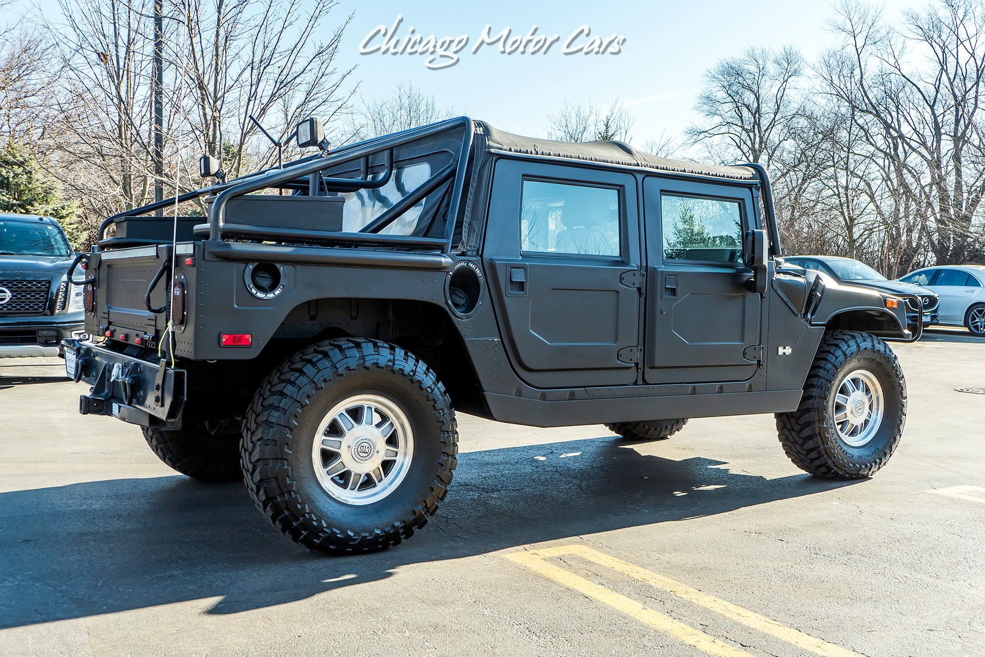 Used-2002-HUMMER-H1-Open-Top-4WD-Diesel-Winch-Only-25k-Original-Miles