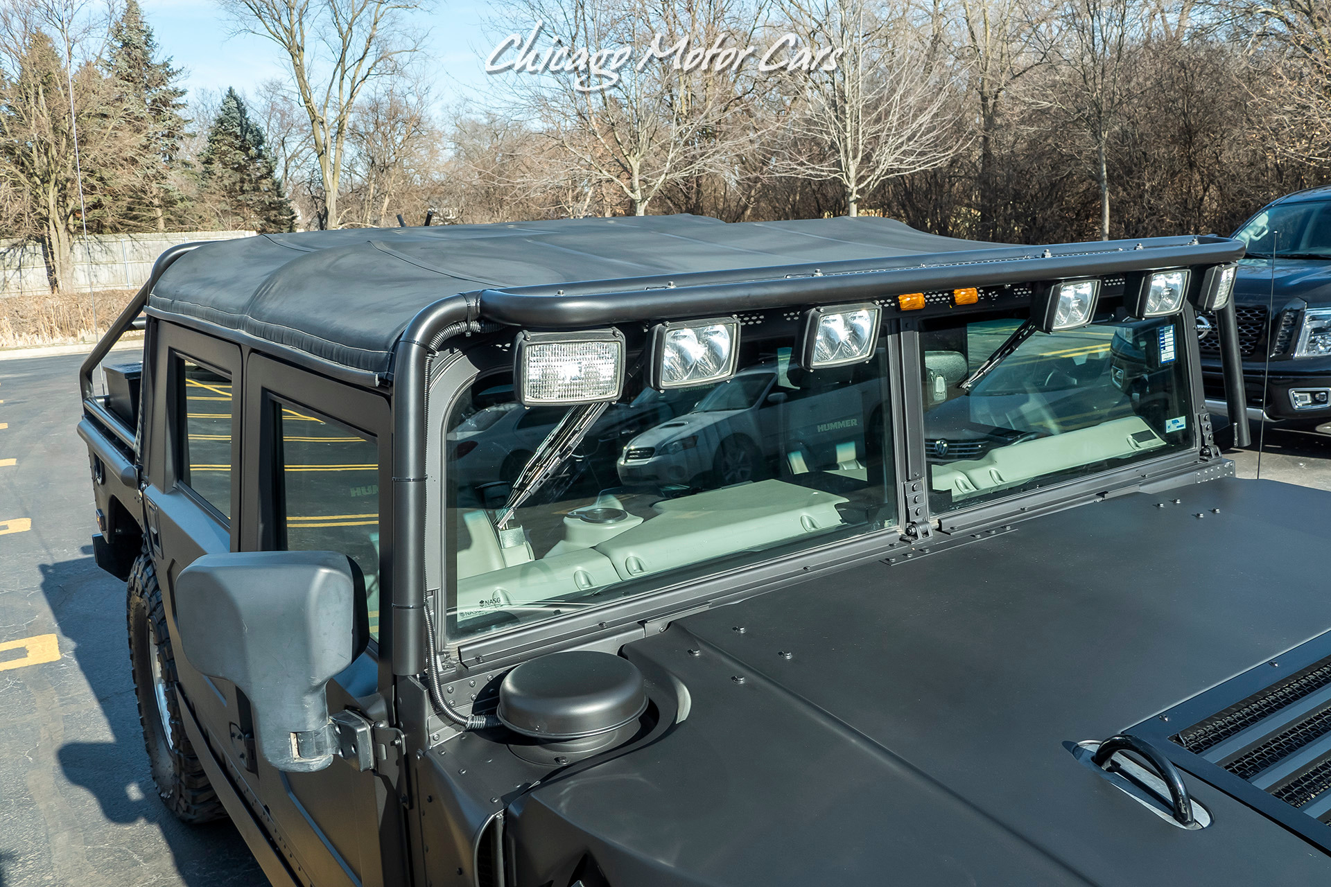 Used-2002-HUMMER-H1-Open-Top-4WD-Diesel-Winch-Only-25k-Original-Miles