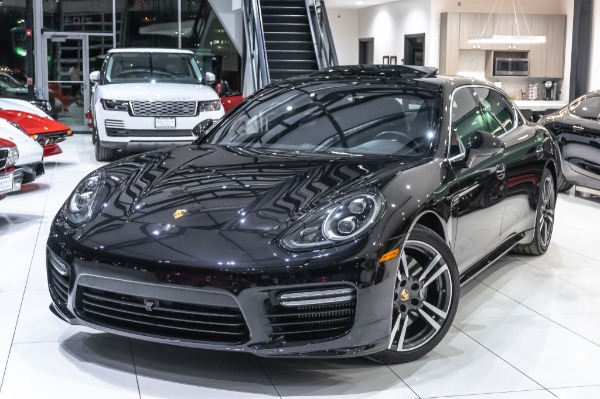 Used 2014 Porsche Panamera Turbo Executive AWD Carbon Fiber Int + Sport Exhaust MSRP $180k+ for sale Sold at Chicago Motor Cars in West Chicago IL 60185 4