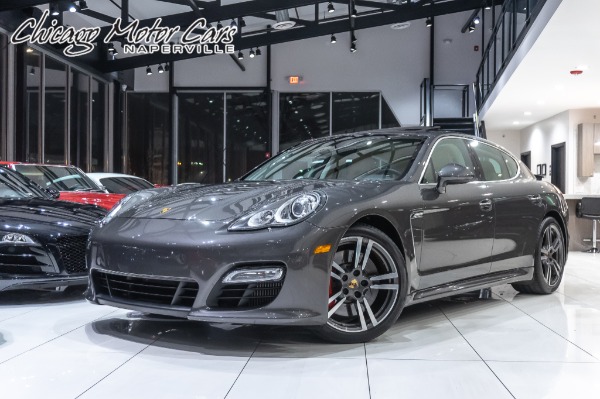 Used 2013 Porsche Panamera Turbo S AWD Sport Design + Sport Exhaust MSRP $186k+ for sale Sold at Chicago Motor Cars in West Chicago IL 60185 1