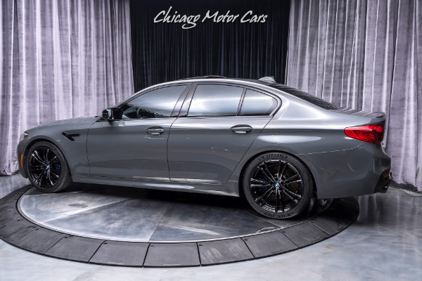 Used 2019 BMW M5 Competition Sedan MSRP $142K+ RARE GRIGIO TELESTO PEARL! PREMIUM PACKAGE! for sale Sold at Chicago Motor Cars in West Chicago IL 60185 3