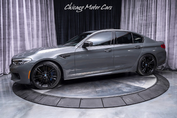 Used 2019 BMW M5 Competition Sedan MSRP $142K+ RARE GRIGIO TELESTO PEARL! PREMIUM PACKAGE! for sale Sold at Chicago Motor Cars in West Chicago IL 60185 1
