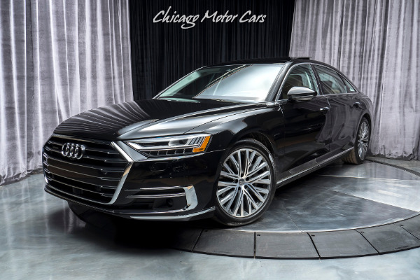 Used 2019 Audi A8 L 3.0T quattro Sedan MSRP $99K+ EXECUTIVE PACKAGE! for sale Sold at Chicago Motor Cars in West Chicago IL 60185 2
