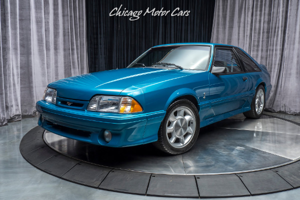 Used 1993 Ford Mustang SVT Cobra Coupe EXCELLENT CONDITION! LIMITED EDITION! for sale Sold at Chicago Motor Cars in West Chicago IL 60185 2