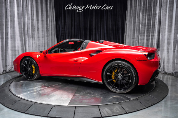 Used 2018 Ferrari 488 Spider Convertible 21/22 HRE PERFORMANCE WHEELS! CARBON FIBER! SPORT EXHAUST! for sale Sold at Chicago Motor Cars in West Chicago IL 60185 3