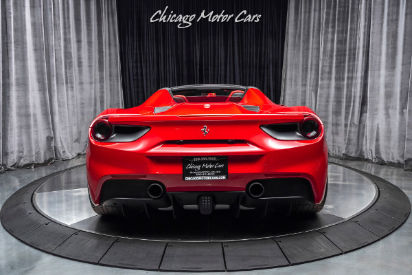 Used 2018 Ferrari 488 Spider Convertible 21/22 HRE PERFORMANCE WHEELS! CARBON FIBER! SPORT EXHAUST! for sale Sold at Chicago Motor Cars in West Chicago IL 60185 4
