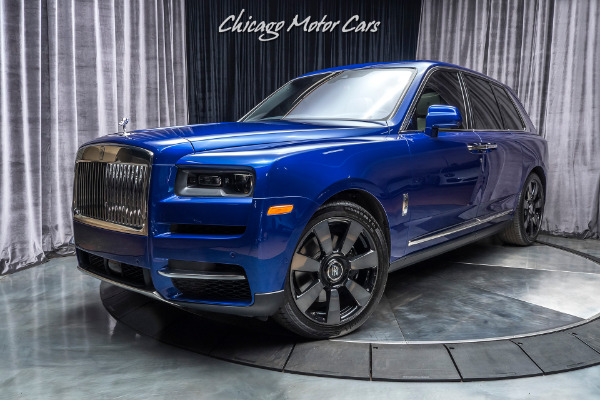 Used 2019 Rolls-Royce Cullinan SUV Only 2,500 Miles RARE Example! REAR Seat Entertainment! for sale Sold at Chicago Motor Cars in West Chicago IL 60185 2