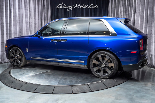 Used 2019 Rolls-Royce Cullinan SUV Only 2,500 Miles RARE Example! REAR Seat Entertainment! for sale Sold at Chicago Motor Cars in West Chicago IL 60185 3