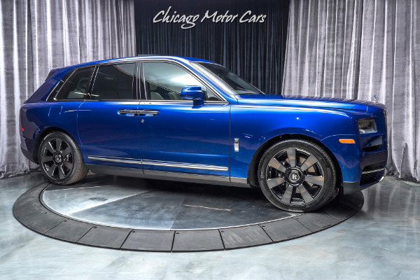 Used 2019 Rolls-Royce Cullinan SUV Only 2,500 Miles RARE Example! REAR Seat Entertainment! for sale Sold at Chicago Motor Cars in West Chicago IL 60185 6
