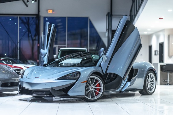 Used 2018 McLaren 570S Spider Luxury Package + Ceramic Brakes + Sport Exhaust MSRP $241k+ for sale Sold at Chicago Motor Cars in West Chicago IL 60185 2