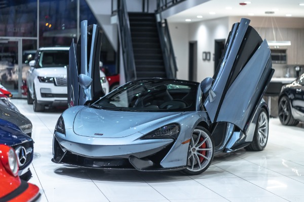 Used 2018 McLaren 570S Spider Luxury Package + Ceramic Brakes + Sport Exhaust MSRP $241k+ for sale Sold at Chicago Motor Cars in West Chicago IL 60185 3