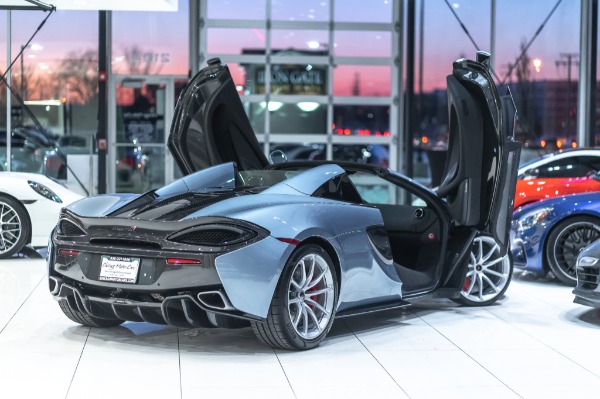Used 2018 McLaren 570S Spider Luxury Package + Ceramic Brakes + Sport Exhaust MSRP $241k+ for sale Sold at Chicago Motor Cars in West Chicago IL 60185 4