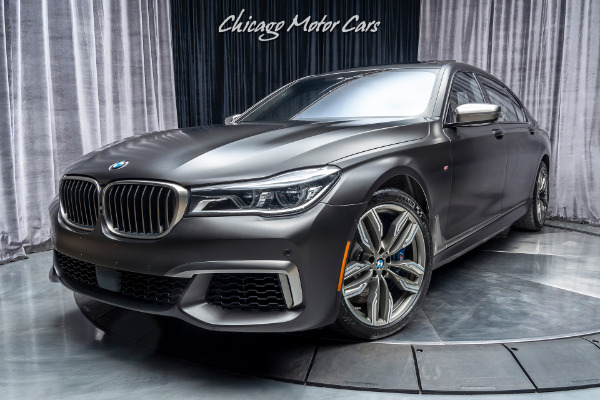 Used 2017 BMW M760i xDrive Sedan MSRP $171,895+ TWIN-TURBO V12 ENGINE! REAR SEAT ENTERTAINMENT! for sale Sold at Chicago Motor Cars in West Chicago IL 60185 2