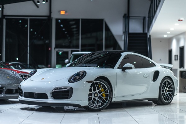 Used 2015 Porsche 911 Turbo S Coupe Premium Pkg Plus + Burmester MSRP $196k+ for sale Sold at Chicago Motor Cars in West Chicago IL 60185 2