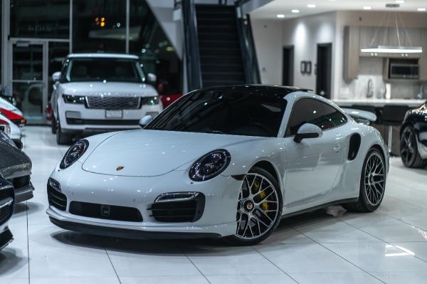 Used 2015 Porsche 911 Turbo S Coupe Premium Pkg Plus + Burmester MSRP $196k+ for sale Sold at Chicago Motor Cars in West Chicago IL 60185 3