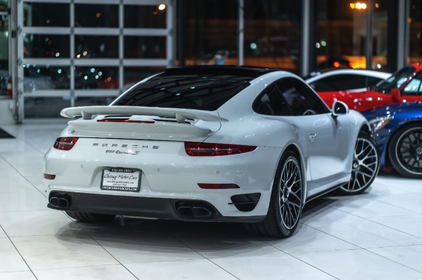 Used 2015 Porsche 911 Turbo S Coupe Premium Pkg Plus + Burmester MSRP $196k+ for sale Sold at Chicago Motor Cars in West Chicago IL 60185 5