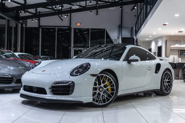 Used 2015 Porsche 911 Turbo S Coupe Premium Pkg Plus + Burmester MSRP $196k+ for sale Sold at Chicago Motor Cars in West Chicago IL 60185 6