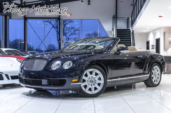 Used 2007 Bentley Continental GTC Convertible AWD MSRP $202K+ Just Serviced w/Records! for sale Sold at Chicago Motor Cars in West Chicago IL 60185 1