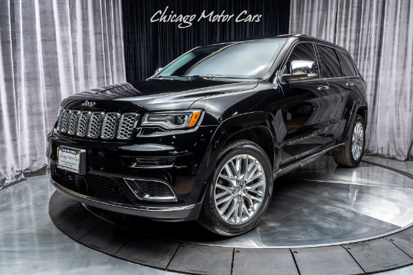 Used 2017 Jeep Grand Cherokee Summit 4X4 SUV MSRP $60K+ HEMI V8! REAR SEAT ENTERTAINMENT! for sale Sold at Chicago Motor Cars in West Chicago IL 60185 2