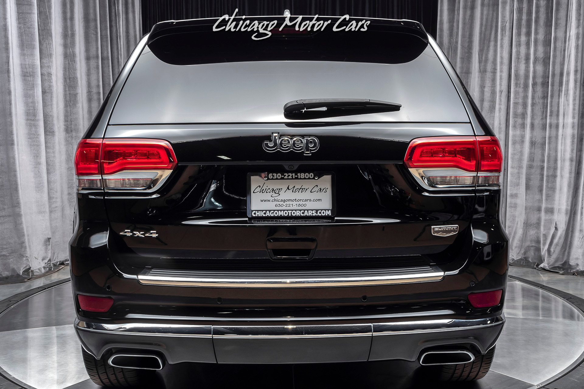 Used 17 Jeep Grand Cherokee Summit 4x4 Suv Msrp 60k Hemi V8 Rear Seat Entertainment For Sale Special Pricing Chicago Motor Cars Stock a