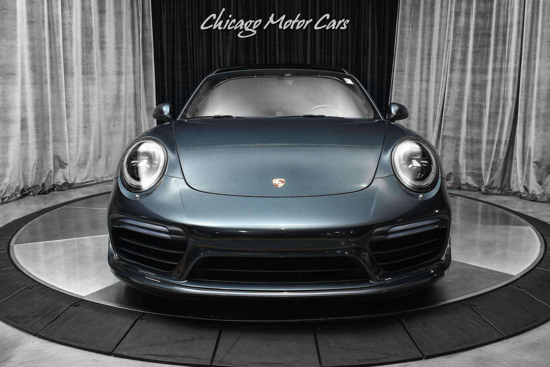 Used 2017 Porsche 911 Turbo S Coupe PTS Carbon Steel Gray