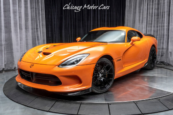 Used 2014 Dodge SRT Viper T/A Coupe 1ST ORANGE VIPER T/A PRODUCED! VIN #001! Only 10 Miles! for sale Sold at Chicago Motor Cars in West Chicago IL 60185 2