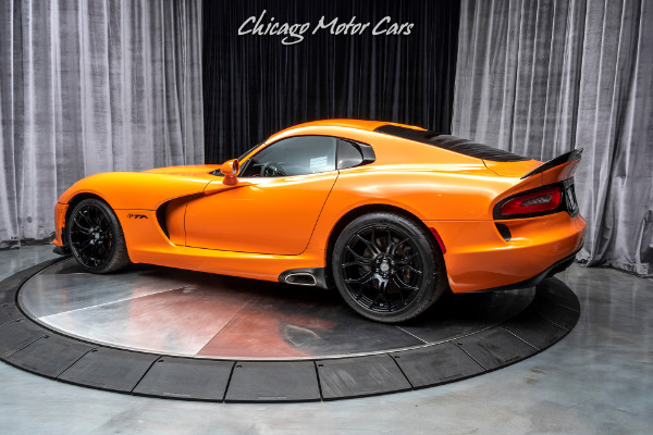 Used-2014-Dodge-SRT-Viper-TA-Coupe-1ST-ORANGE-VIPER-TA-PRODUCED-VIN--001-Only-10-Miles