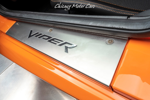 Used-2014-Dodge-SRT-Viper-TA-Coupe-1ST-ORANGE-VIPER-TA-PRODUCED-VIN--001-Only-10-Miles