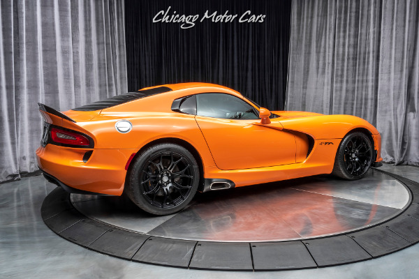 Used 2014 Dodge SRT Viper T/A Coupe 1ST ORANGE VIPER T/A PRODUCED! VIN #001! Only 10 Miles! for sale Sold at Chicago Motor Cars in West Chicago IL 60185 5