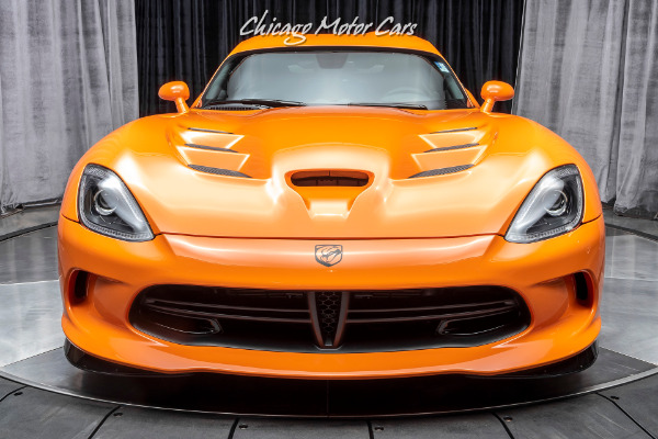 Used-2014-Dodge-SRT-Viper-TA-Coupe-1ST-ORANGE-VIPER-TA-PRODUCED-VIN--001-Only-10-Miles