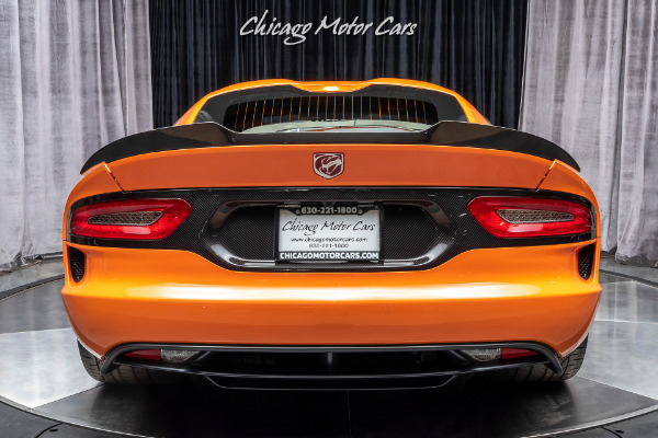 Used-2014-Dodge-SRT-Viper-TA-Coupe-1ST-ORANGE-VIPER-TA-PRODUCED-VIN--001-Only-10-Miles