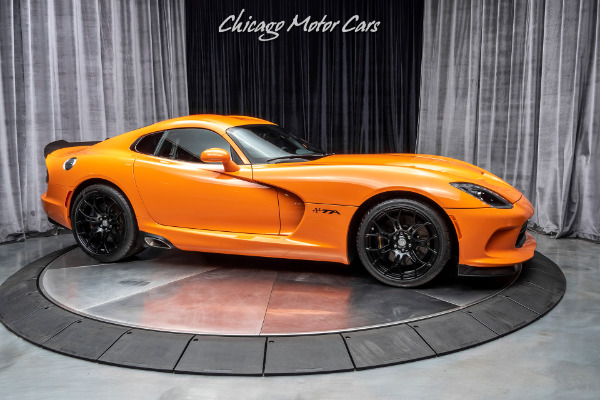 Used 2014 Dodge SRT Viper T/A Coupe 1ST ORANGE VIPER T/A PRODUCED! VIN #001! Only 10 Miles! for sale Sold at Chicago Motor Cars in West Chicago IL 60185 6
