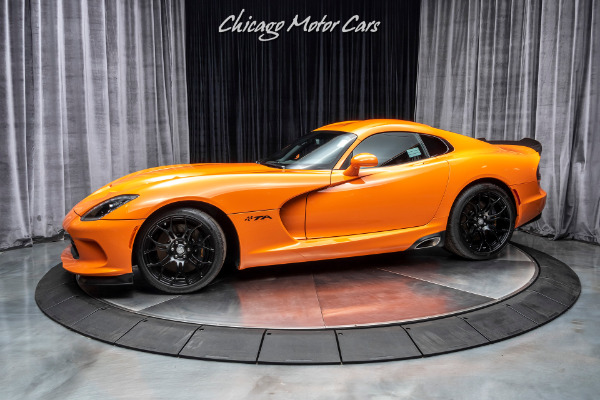 Used 2014 Dodge SRT Viper T/A Coupe 1ST ORANGE VIPER T/A PRODUCED! VIN #001! Only 10 Miles! for sale Sold at Chicago Motor Cars in West Chicago IL 60185 1