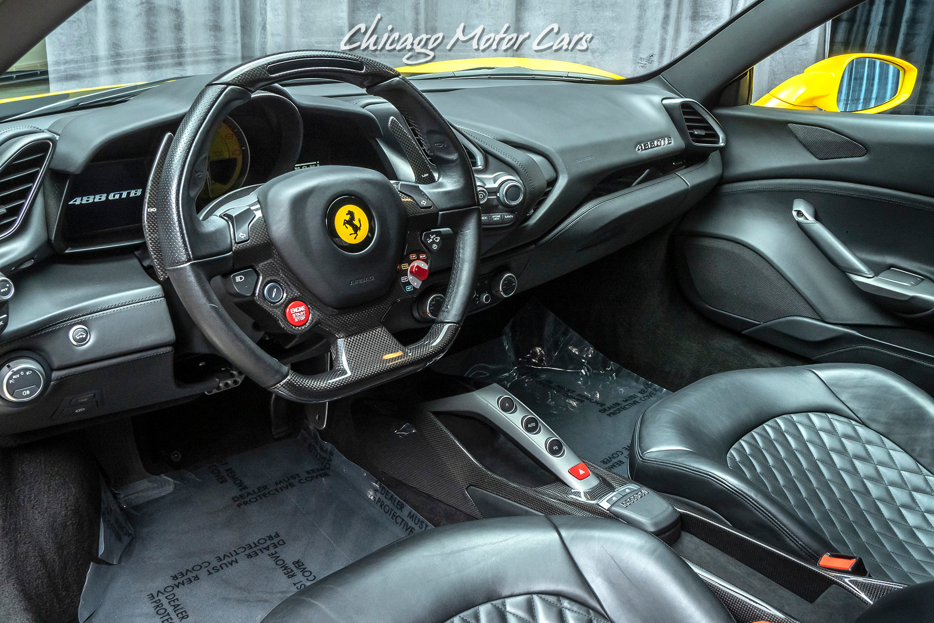 Used-2016-Ferrari-488-GTB-Coupe-MSRP-348k-Tasteful-Upgrades-HRE-Wheels-Carbon-Fiber-Everywhere