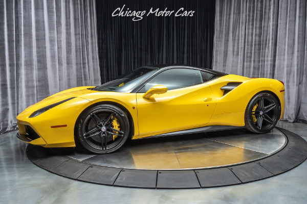 Used 2016 Ferrari 488 GTB Coupe MSRP $348k+ Tasteful Upgrades! HRE Wheels! Carbon Fiber Everywhere! for sale Sold at Chicago Motor Cars in West Chicago IL 60185 1