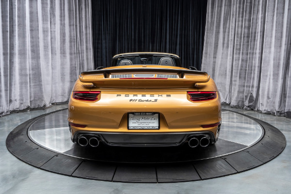 Used 2019 Porsche 911 Turbo S Exclusive Convertible $300+ MSRP Carbon Fiber Wheels RARE 1 of 200! for sale Sold at Chicago Motor Cars in West Chicago IL 60185 4