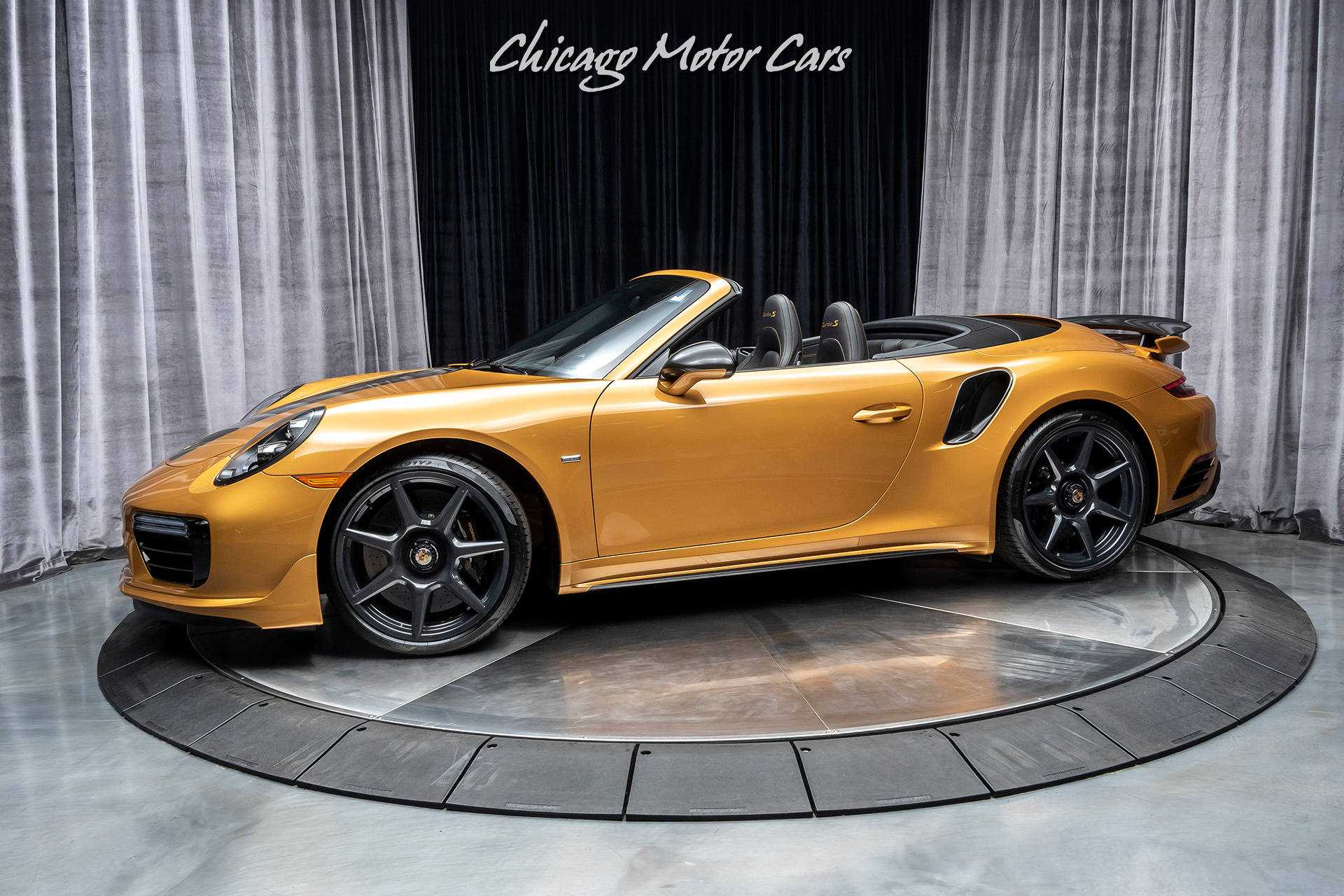 Used 2019 Porsche 911 Turbo S Exclusive Convertible $300+ MSRP Carbon Fiber Wheels RARE 1 of 200! for sale Sold at Chicago Motor Cars in West Chicago IL 60185 1