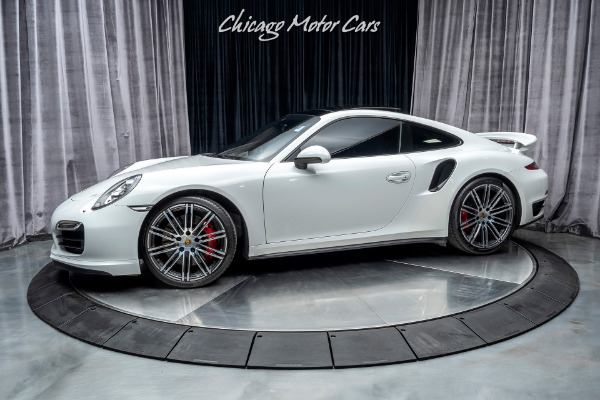 Used 2015 Porsche 911 Turbo Coupe MSRP $170k+ SPORT CHRONO PACKAGE! PREMIUM PACKAGE PLUS! for sale Sold at Chicago Motor Cars in West Chicago IL 60185 1