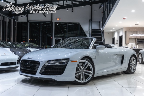Used 2014 Audi R8 4.2L quattro Spyder ORIGINAL MSRP $154K+ DIAMOND STITCHED INTERIOR for sale Sold at Chicago Motor Cars in West Chicago IL 60185 1